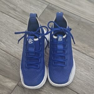 Under Armour Kids Sneakers - Blue and White